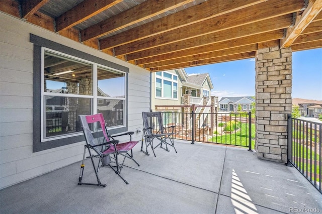 18926 W 94th Ave, Arvada, CO 80007 - patio / terrace featuring a residential view