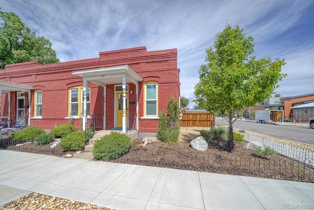 144 N C St, Salida, CO 81201 - view of front of home with brick siding