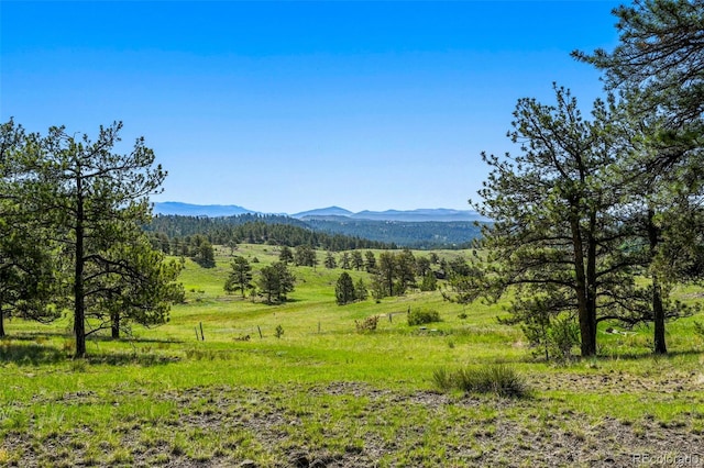 332 Valley Cir, Guffey, CO 80820 - view of mountain background