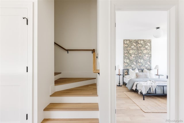 4131 Quivas St, Denver, CO 80211 - stairs with wood finished floors