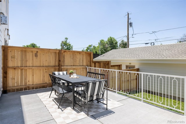 4131 Quivas St, Denver, CO 80211 - view of patio / terrace featuring outdoor dining area
