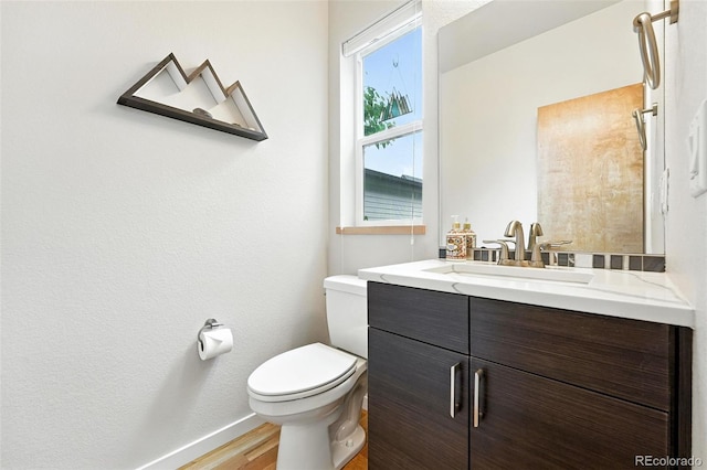1376 Snowberry Ln, Louisville, CO 80027 - bathroom featuring vanity and wood finished floors