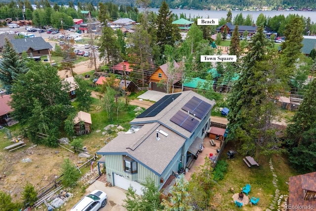 1020 Mountain Ave, Grand Lake, CO 80447 - aerial view of property and surrounding area