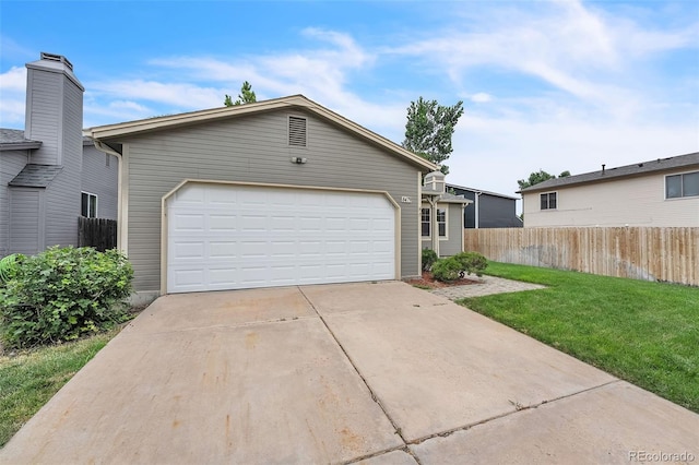 8479 Rabbitbrush Way, Parker, CO 80134 - view of front of property featuring a garage