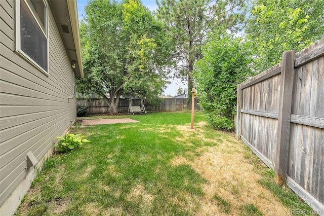 8479 Rabbitbrush Way, Parker, CO 80134 - view of fenced backyard