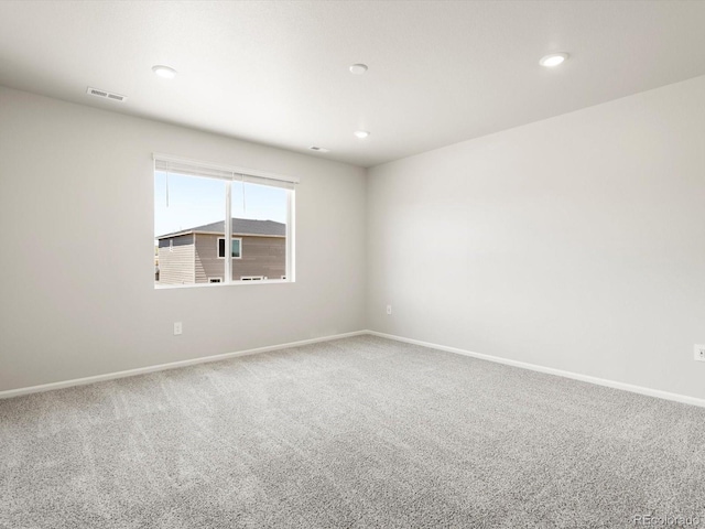 1612 Colorado River Dr, Windsor, CO 80550 - carpeted empty room featuring recessed lighting