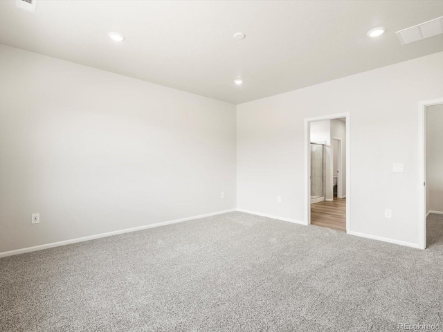 1612 Colorado River Dr, Windsor, CO 80550 - empty room featuring carpet flooring and recessed lighting