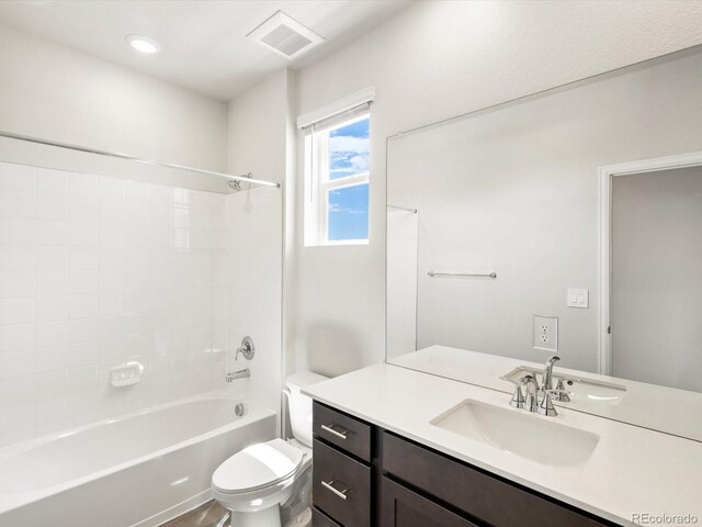 1612 Colorado River Dr, Windsor, CO 80550 - bathroom featuring vanity and bathing tub / shower combination