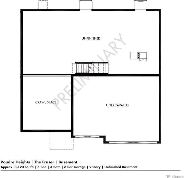 1612 Colorado River Dr, Windsor, CO 80550 - view of home floor plan