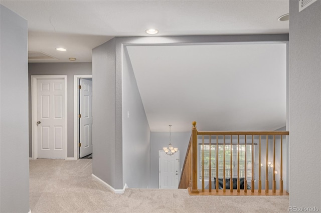 291 Las Lomas St, Brighton, CO 80601 - staircase featuring carpet and recessed lighting