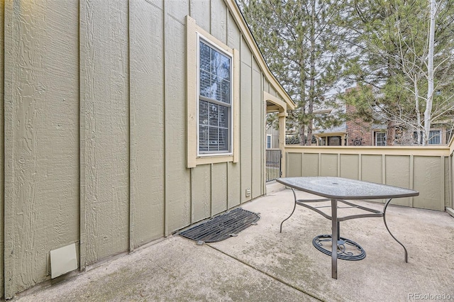 view of patio / terrace