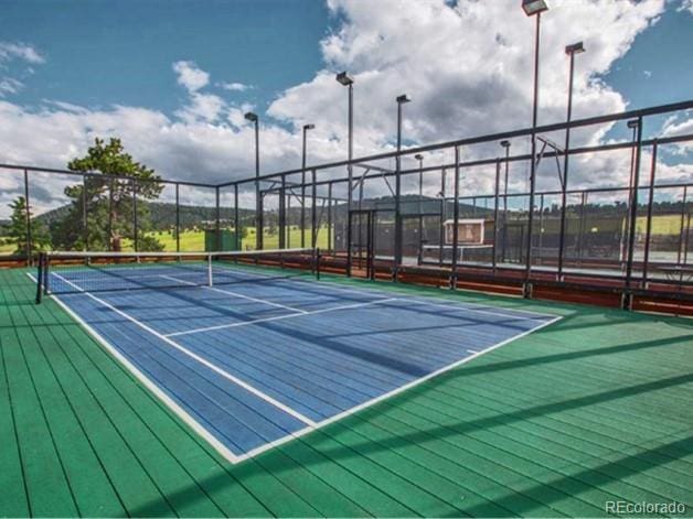 25803 Aspen Way, Golden, CO 80401 - view of tennis court