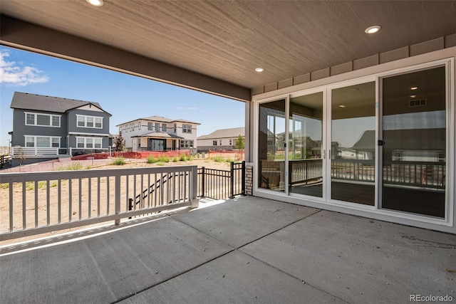3394 N Grand Baker Ct, Aurora, CO 80019 - view of patio with a residential view