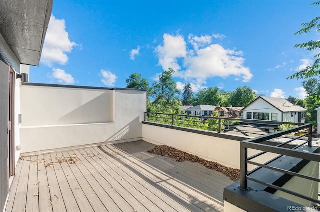 2745 Java Ct, Denver, CO 80211 - wooden deck with a residential view