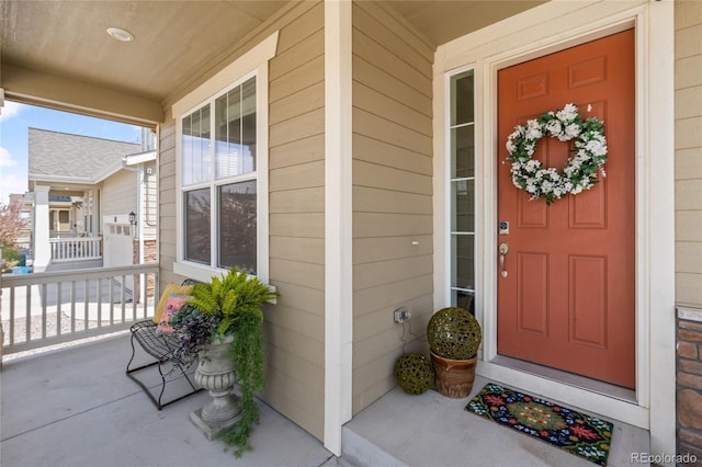 14938 Vienna Cir, Parker, CO 80134 - view of exterior entry featuring covered porch