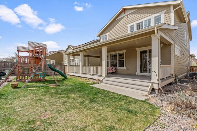14938 Vienna Cir, Parker, CO 80134 - back of house featuring a playground