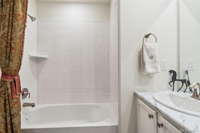 14938 Vienna Cir, Parker, CO 80134 - full bath featuring vanity and shower / bathtub combination