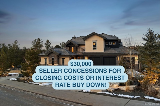 1803 Avenida Del Sol, Castle Rock, CO 80104 - community sign featuring a garage