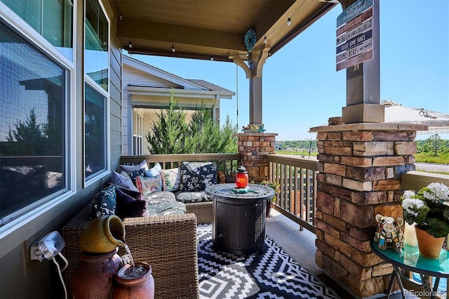 2012 Sagerock Dr, Castle Pines, CO 80108 - view of porch
