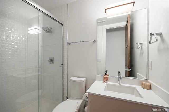 3057 S University Cir, Englewood, CO 80113 - bathroom featuring a shower stall and vanity