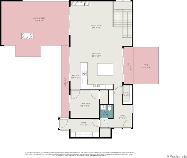 3057 S University Cir, Englewood, CO 80113 - view of property floor plan