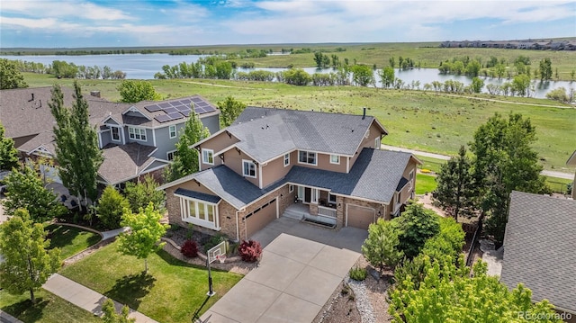 26741 E Arbor Dr, Aurora, CO 80016 - view from above of property featuring a large body of water
