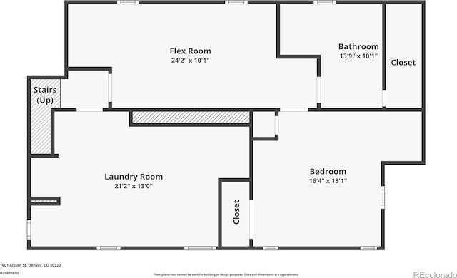 1601 Albion St, Denver, CO 80220 - property floor plan