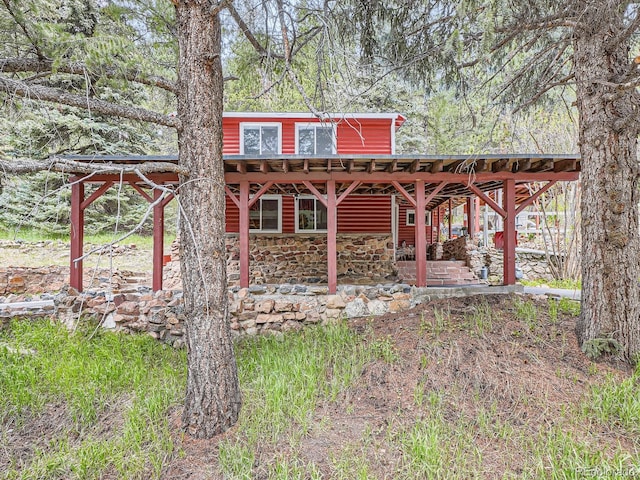 6837 S Brook Forest Rd, Evergreen, CO 80439 - view of outbuilding