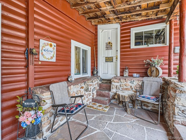 6837 S Brook Forest Rd, Evergreen, CO 80439 - view of porch