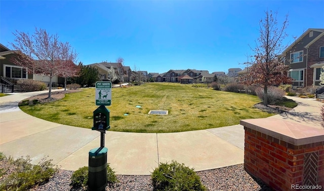 16285 W 62nd Ln Unit C, Arvada, CO 80403 - view of green lawn featuring a residential view