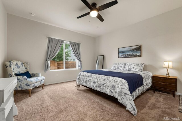 1836 Taos St, Brighton, CO 80603 - carpeted bedroom featuring baseboards and a ceiling fan