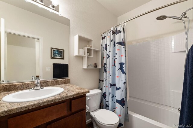 1836 Taos St, Brighton, CO 80603 - full bath with vanity, toilet, and shower / tub combo