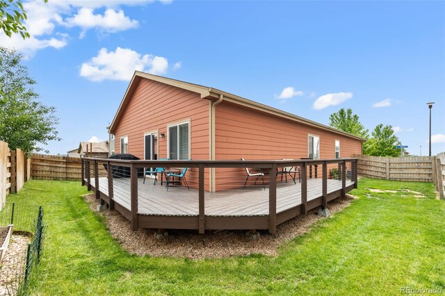1836 Taos St, Brighton, CO 80603 - back of house with a deck