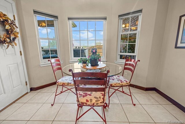 1060 Alta Vista Dr, Craig, CO 81625 - dining room featuring light tile patterned floors and baseboards