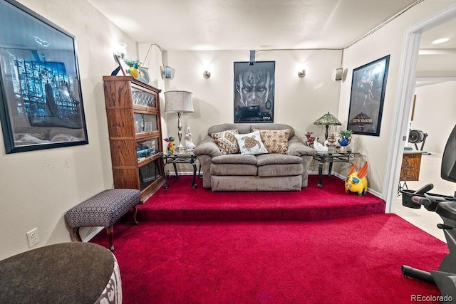 1060 Alta Vista Dr, Craig, CO 81625 - living room featuring carpet and baseboards