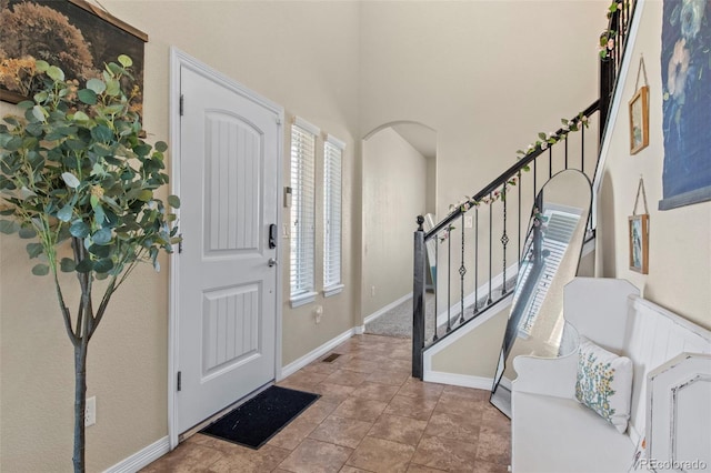 entryway featuring a wealth of natural light