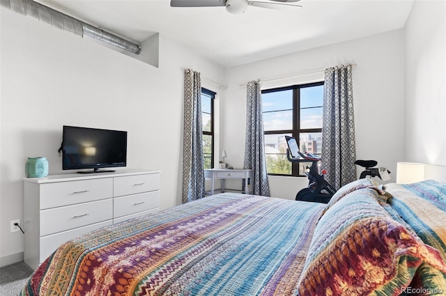 7700 E 29th Ave Unit 304, Denver, CO 80238 - bedroom featuring a ceiling fan