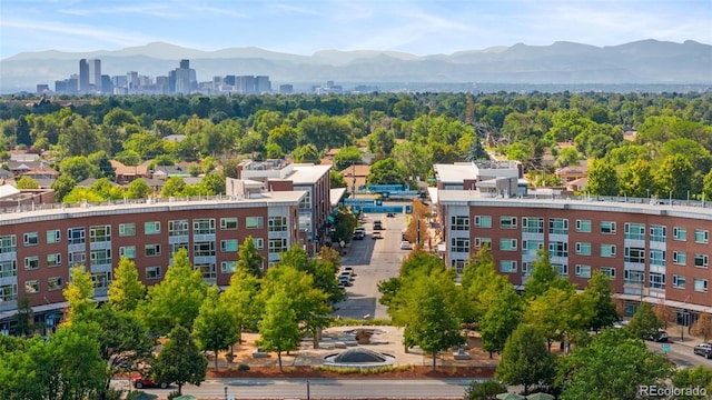 7700 E 29th Ave Unit 304, Denver, CO 80238 - drone / aerial view of a mountainous background