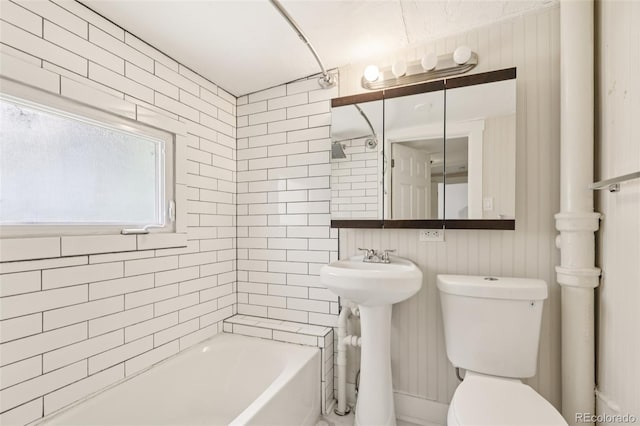 1340 Iola St, Aurora, CO 80010 - full bath with shower / bath combination and toilet