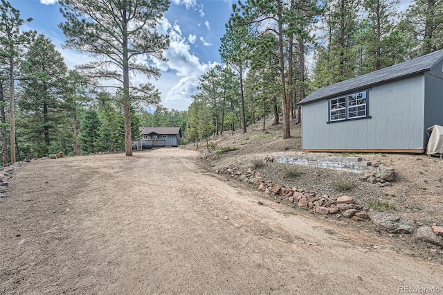 28669 Mountain View Rd, Conifer, CO 80433 - view of dirt / gravel road