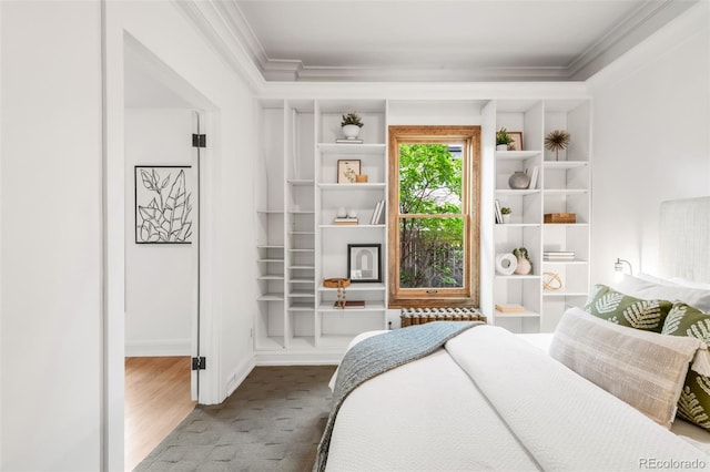 2845 Quitman St, Denver, CO 80212 - bedroom featuring ornamental molding