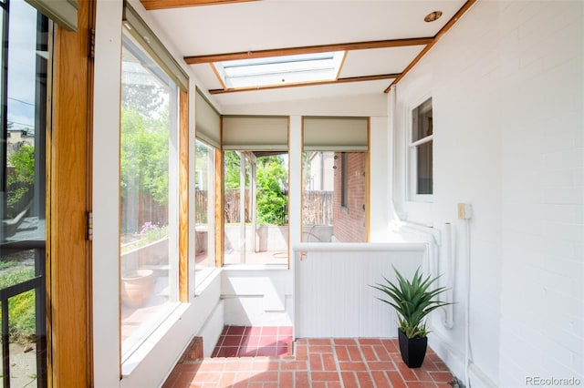 2845 Quitman St, Denver, CO 80212 - unfurnished sunroom featuring a skylight and healthy amount of natural light