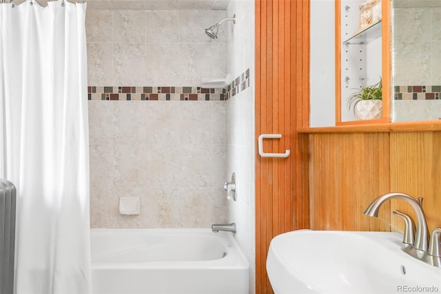 2845 Quitman St, Denver, CO 80212 - bathroom featuring a sink and shower / tub combo