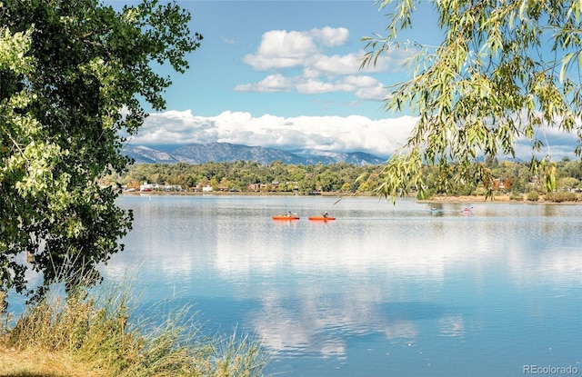 2845 Quitman St, Denver, CO 80212 - water view featuring a mountainous background