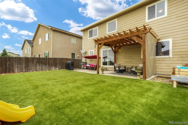 2204 Reed Grass Way, Colorado Springs, CO 80915 - back of house featuring a pergola and a patio