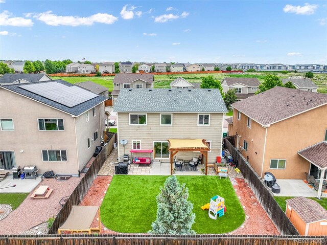 2204 Reed Grass Way, Colorado Springs, CO 80915 - aerial perspective of suburban area