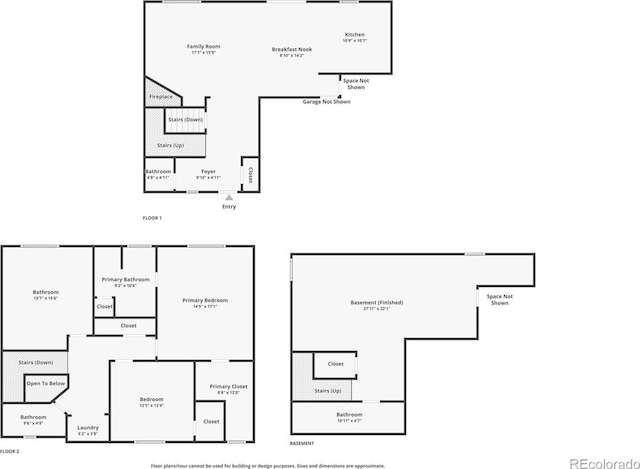 2204 Reed Grass Way, Colorado Springs, CO 80915 - home floor plan