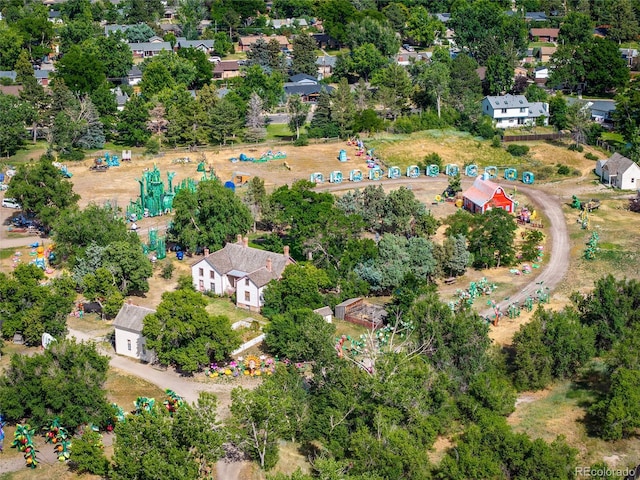 745 S Glencoe St, Denver, CO 80246 - aerial overview of property's location featuring a tree filled landscape