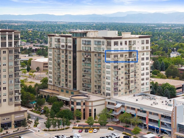 view of property featuring a mountain view