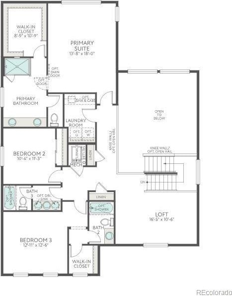 3452 N Gold Bug Ct, Aurora, CO 80019 - property floor plan